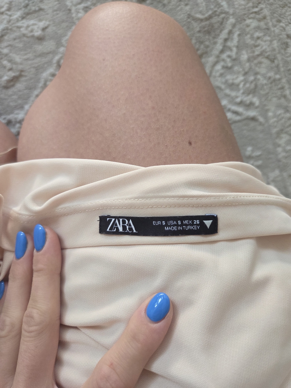 Zara One-Shoulder Ruched Dress in Blush - Picture 2 of 4